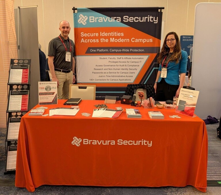 The Bravura Security team at the EDUCAUSE Cybersecurity Conference The Bravura Security team at the EDUCAUSE Cybersecurity Conference