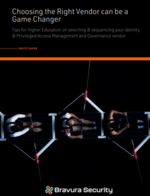 Cover of the white paper Choosing the Right Vendor Can Be a Game Changer