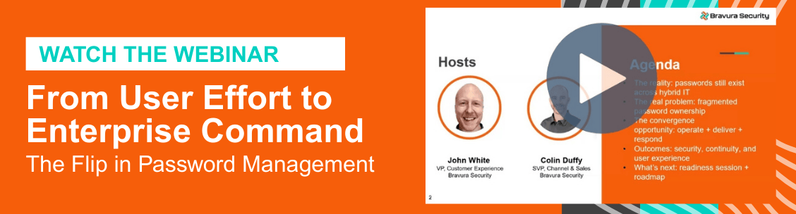 Watch the Webinar Promo - From User Effort to Enterprise Command