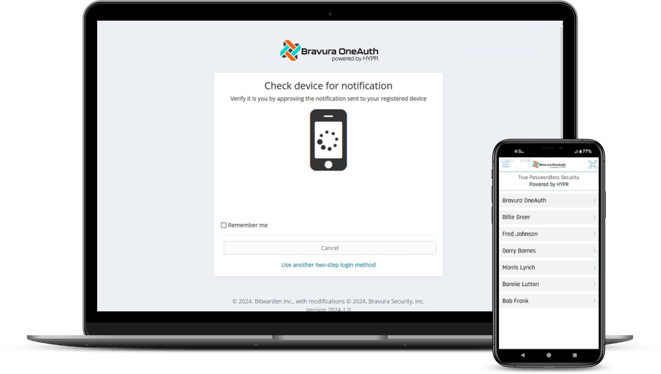 Bravura OneAuth