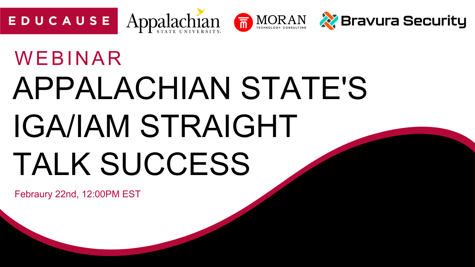 EDUCAUSE: Appalachian State's IGA/IAM Straight Talk Success