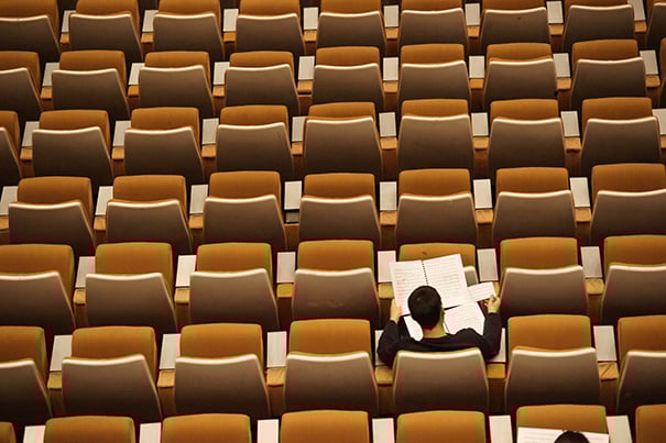 Student in Hall